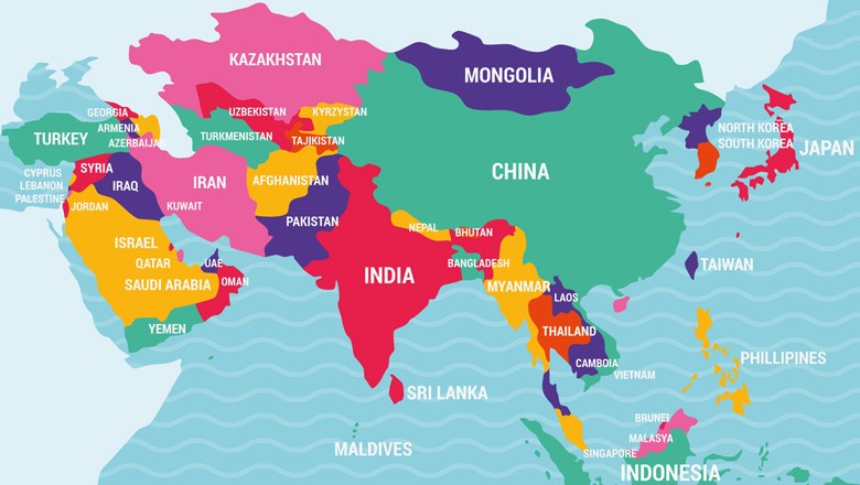 of Capital asian countries cities
